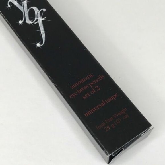 NWT 2 YBF Automatic Eyebrow Pencil in Universal Taupe, New In Box / Seaed - Picture 3 of 4